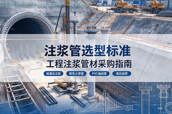 宝山区注浆管选型标准